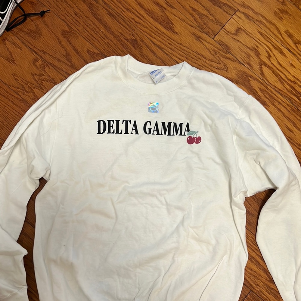 Brand new with tag Delta Gamma Crewneck